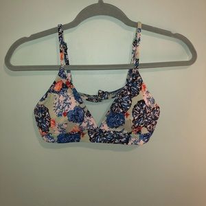 Patterned bikini top!